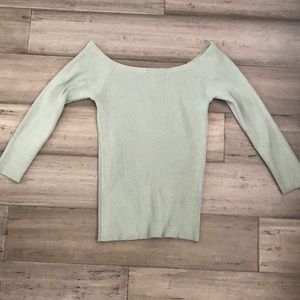 Off the shoulder top